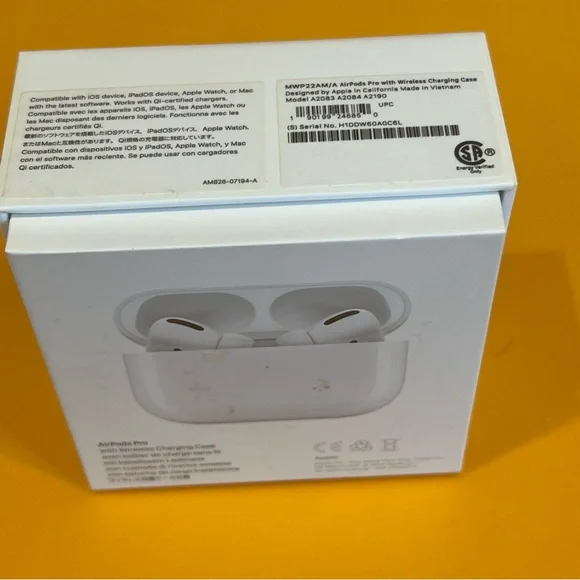 Apple AirPod pro Empty Box With Booklet Model Box Only - Picture 2 of 10